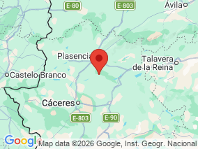 Map of Site Report: PN de Monfrague, Spain